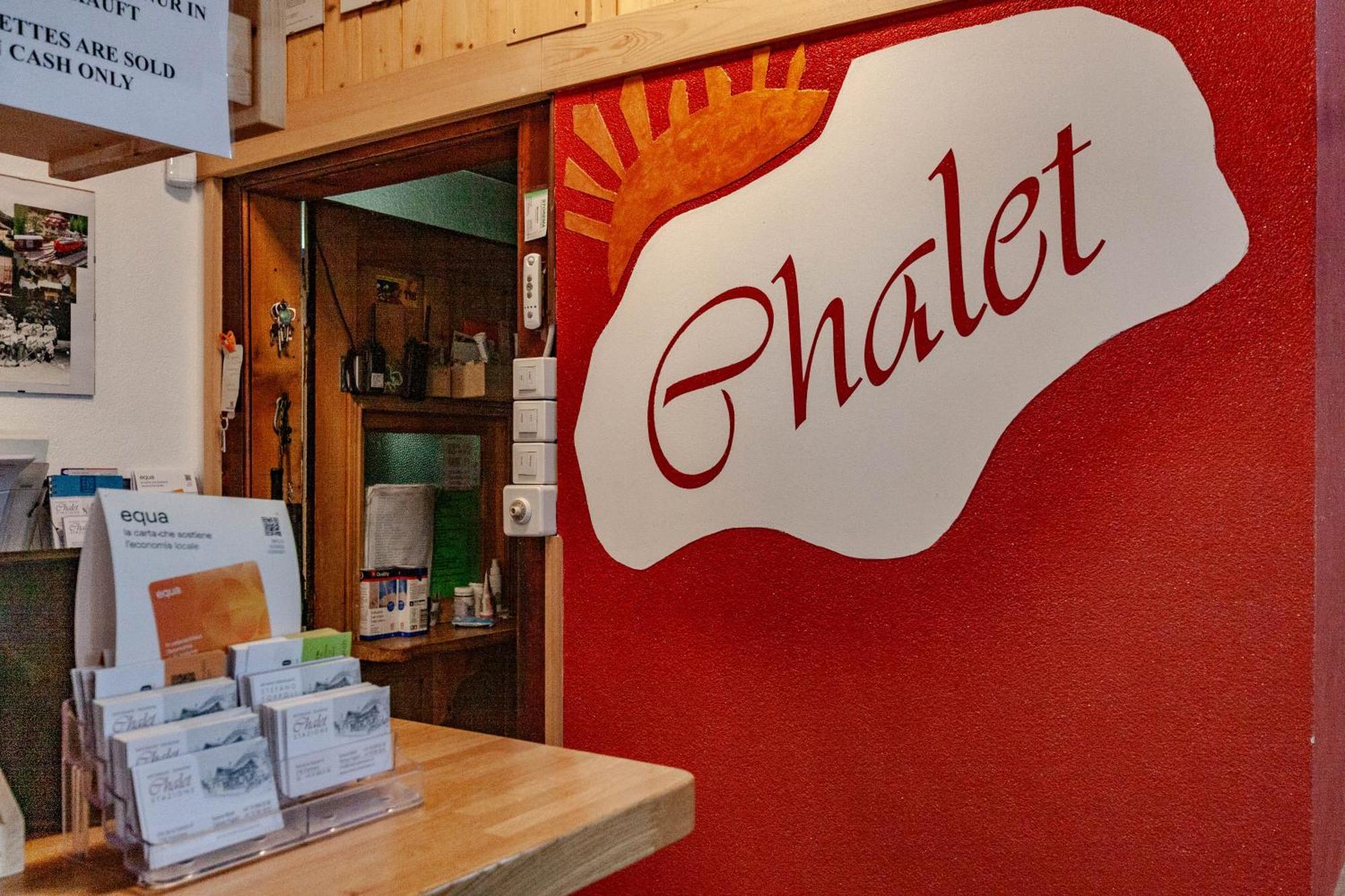 Ristorante Pensione Chalet Stazione Поскиаво Екстериор снимка
